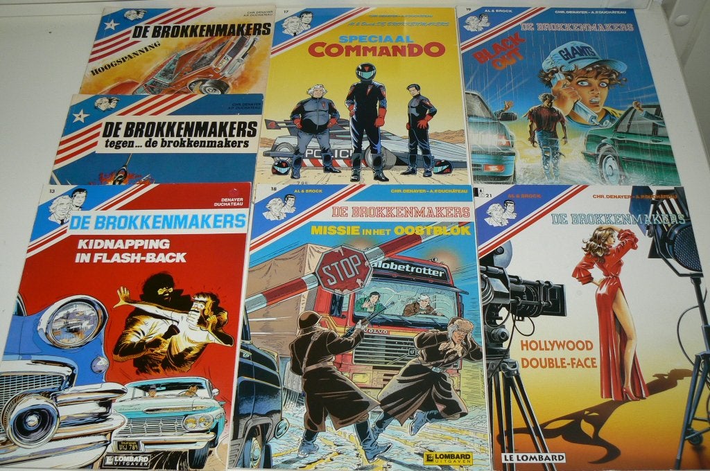 Verzameling van 8 Brokkenmakers albums. Ook losse verkoop, Boeken, Meerdere stripboeken, Ophalen of Verzenden, Zo goed als nieuw