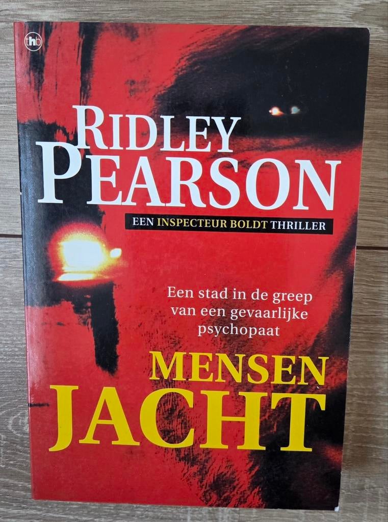 Ridley Pearson - Mensenjacht, Boeken, Ophalen of Verzenden, Zo goed als nieuw, R. Pearson