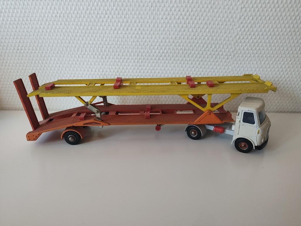 Dinky Toys Oplegger: Honor Car Transporter & AEC Articulated, Ophalen of Verzenden, Gebruikt, Bus of Vrachtwagen, Corgi