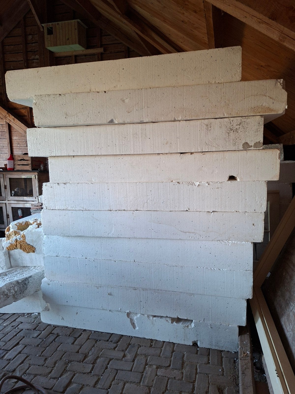 Tempex/ piepschuim 250mm, Ophalen, Gebruikt, 15 m² of meer, Vloerisolatie