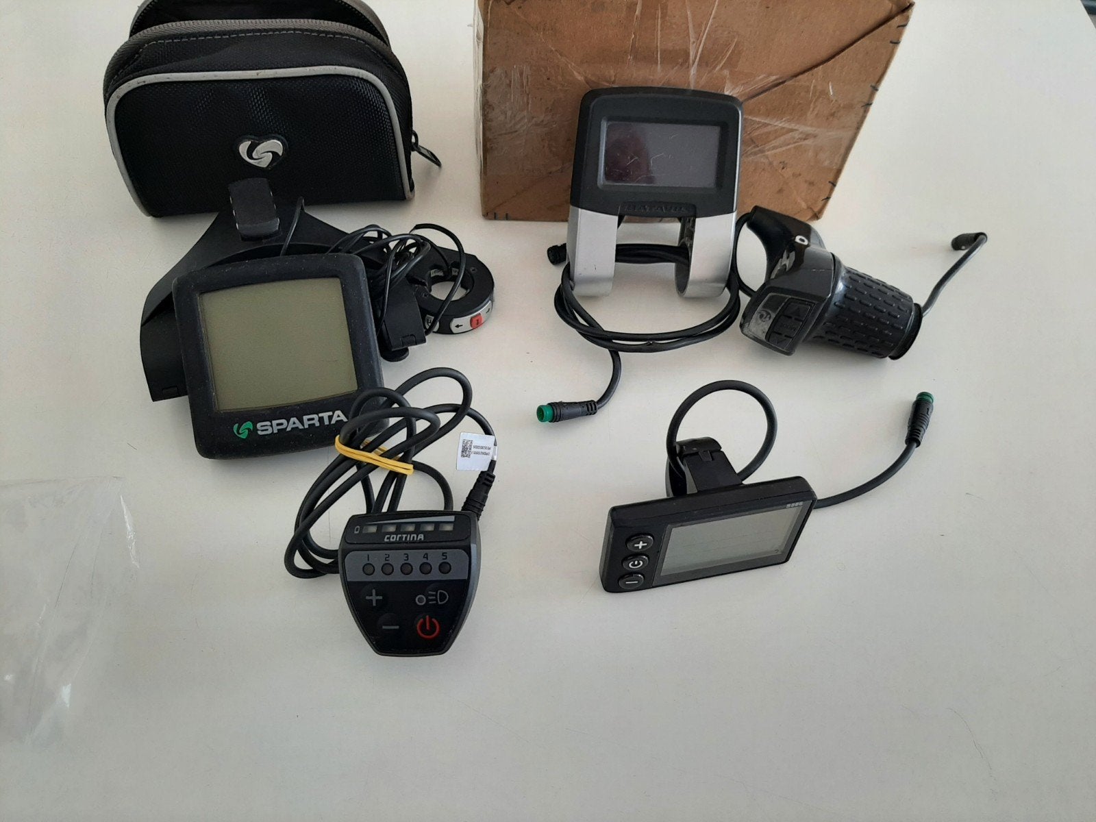 displays en bedieningspaneel electrische fietsen