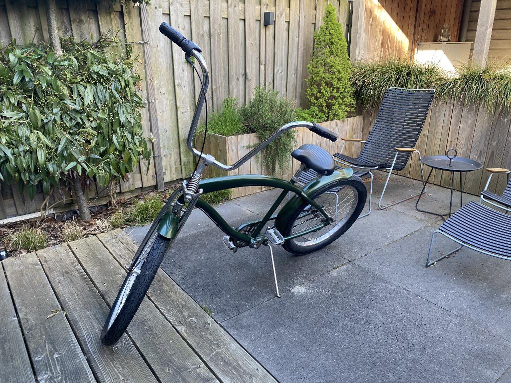 Chopper fiets, Ophalen, Terugtraprem, Gebruikt, Staal