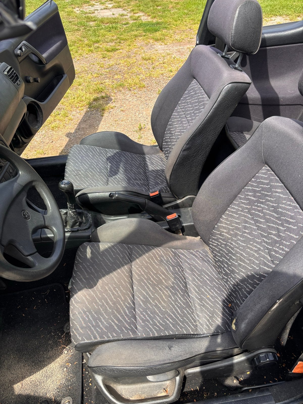 Golf 3 & 4 Cabrio Interieur - Voorstoelen en Achterbank, Ophalen, Gebruikt, Volkswagen