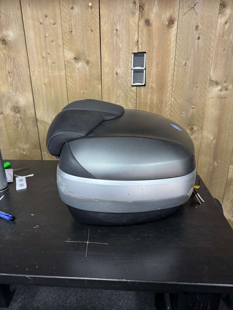 Piaggio MP3 topkoffer ABS model matt grijs, Niet ingevuld, Gebruikt, Niet ingevuld, Niet ingevuld