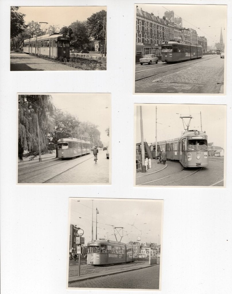 Rotterdam Tram RET Düwags 18, Verzenden, Gebruikt, Tram, Kaart of Prent