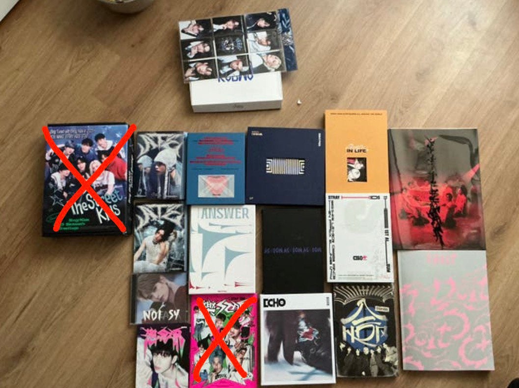 Kpop albums [straykids/enhypen], Ophalen, Gebruikt, Pop