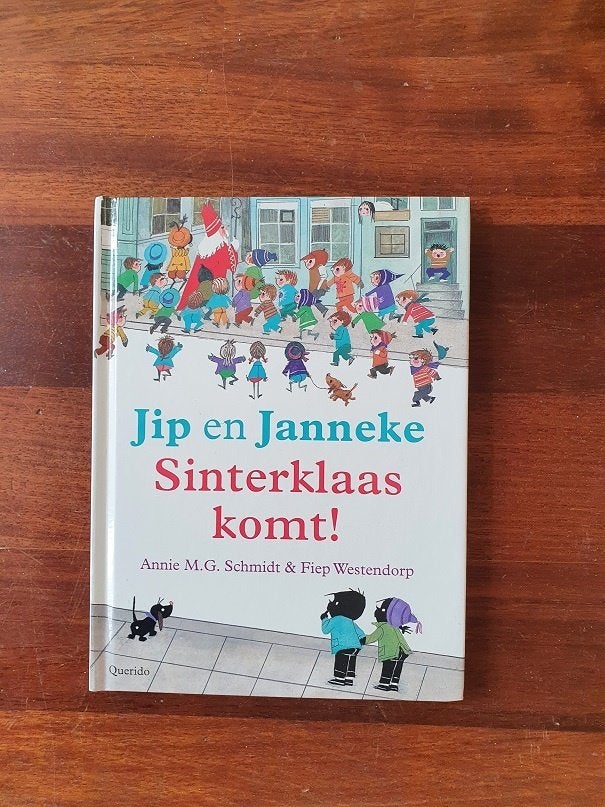175/SINTERKLAAS  KOMT  !   Jip en Janneke van  A.Schmidt  , Ophalen of Verzenden, Zo goed als nieuw, Fictie algemeen