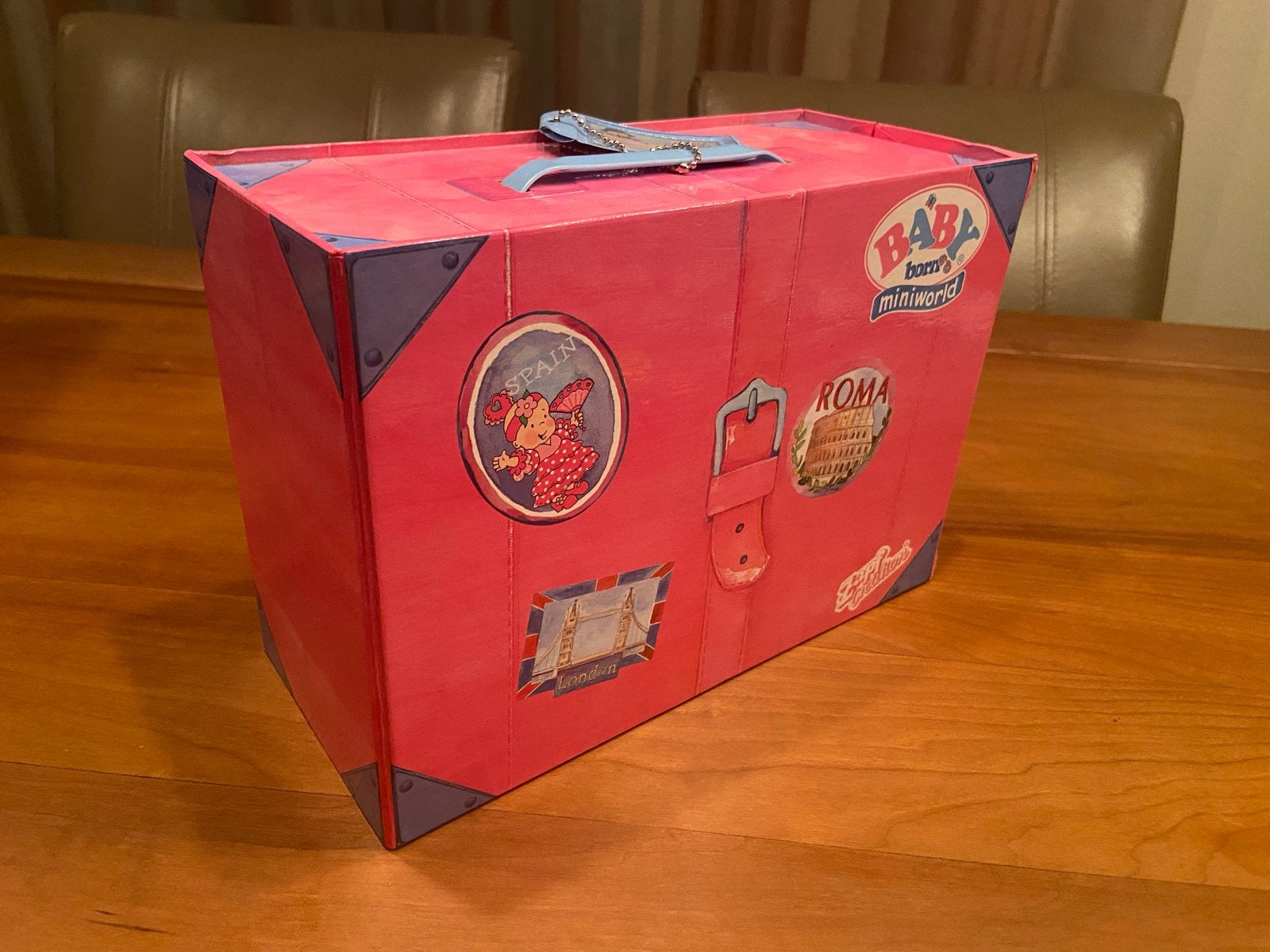 Baby Born Miniworld Koffer Poppenhuis, Ophalen of Verzenden, Gebruikt, Poppenhuis