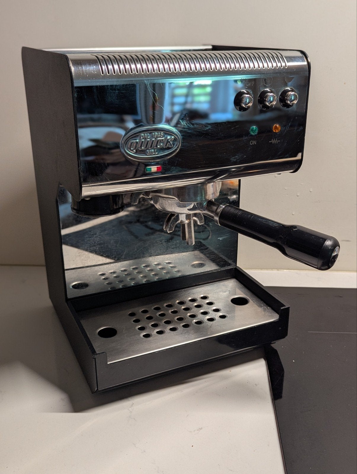 Quickmill 2820 Espressomachine - serviced Quick mill, Gebruikt, Espresso apparaat, Ophalen of Verzenden, Afneembaar waterreservoir
