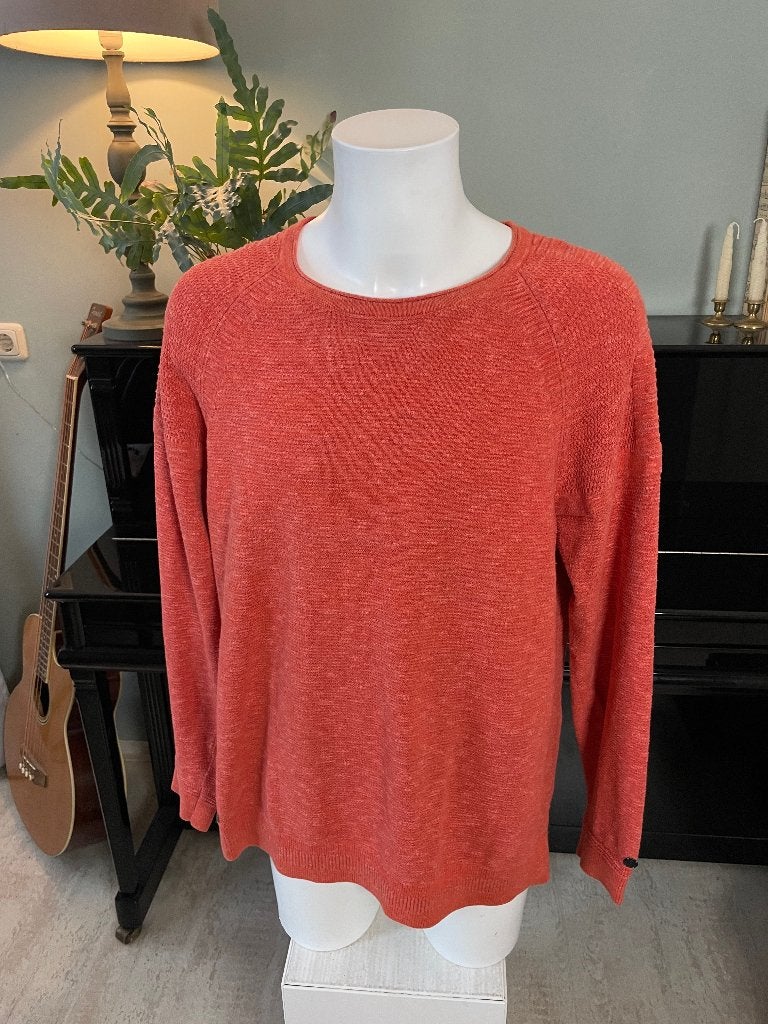 Cast Iron Oranje Trui Sweater - Maat XL, 100% Katoen, Maat 56/58 (XL), Oranje, Ophalen of Verzenden, Cast Iron