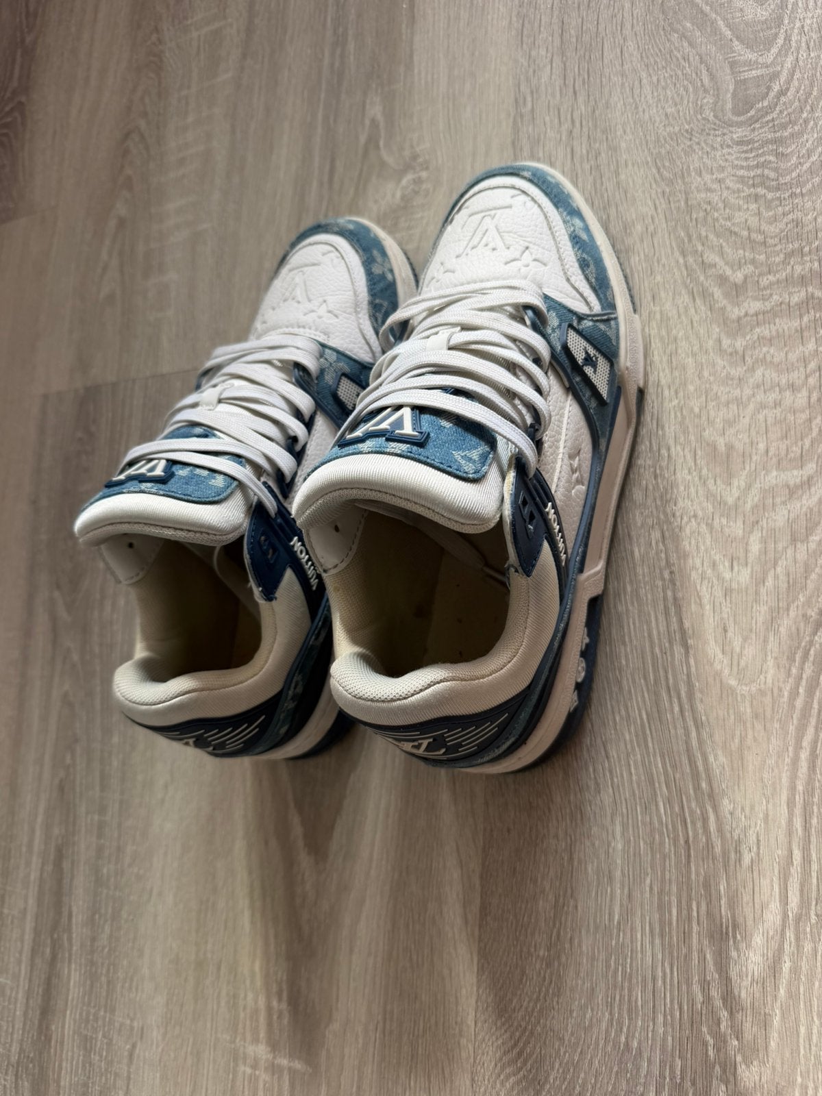 Zgan louis vuitton schoenen, Ophalen of Verzenden, Zo goed als nieuw, Blauw