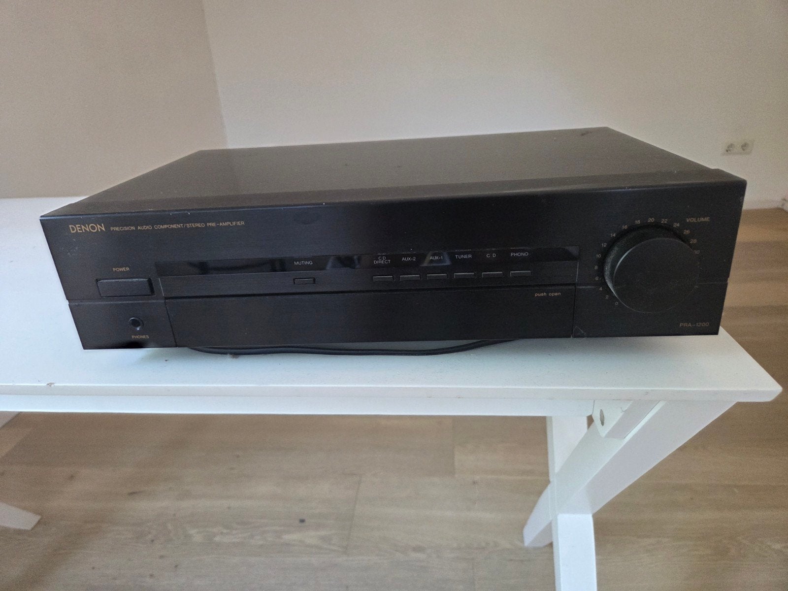 Denon PRA-1200 Voorversterker - Hoge Kwaliteit Audio, Audio, Tv en Foto, Gebruikt, Denon, Ophalen of Verzenden, Minder dan 60 watt