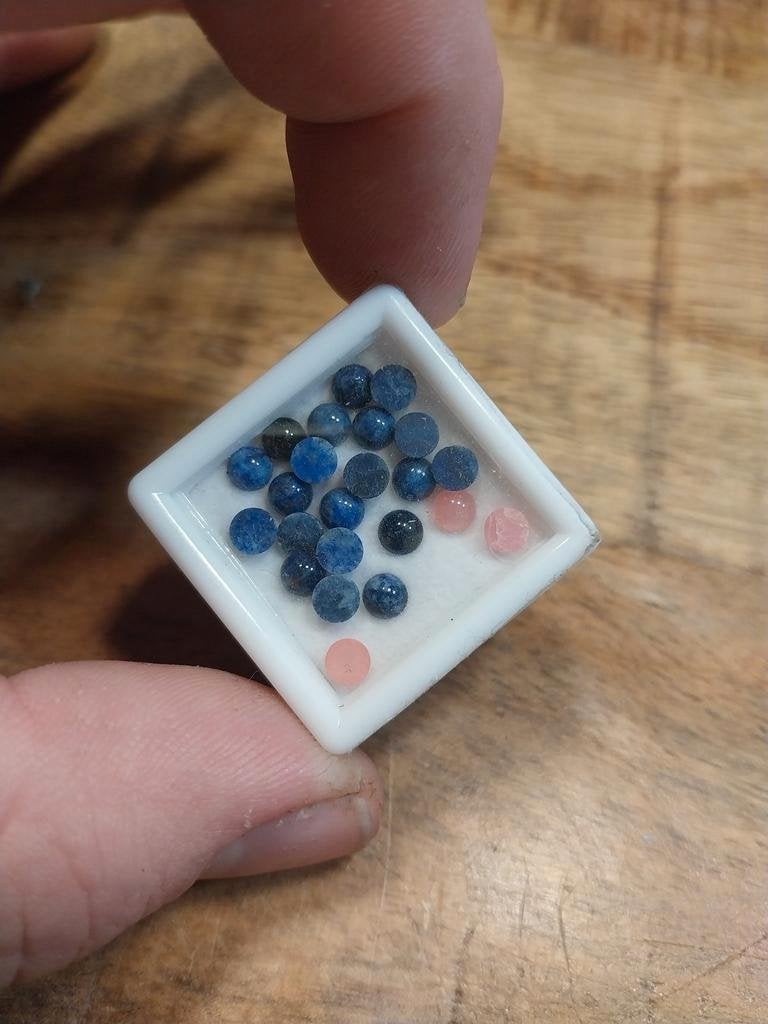 Mix lot mini cabochons, Ophalen of Verzenden