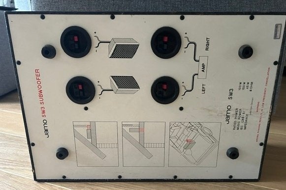 Subwoofer, Audio, Tv en Foto, Ophalen, Gebruikt, Subwoofer, Jamo