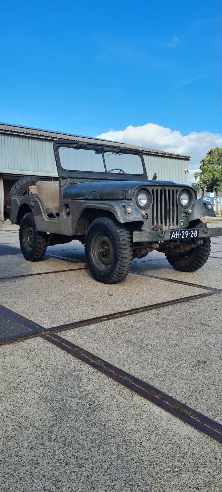 Nekaf jeep uit 1955