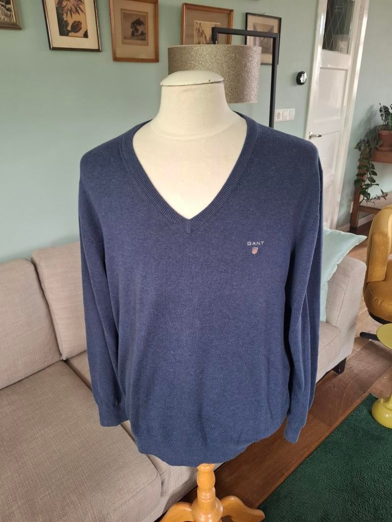 Gant trui maat xl, Blauw, GANT, Maat 56/58 (XL), Ophalen of Verzenden