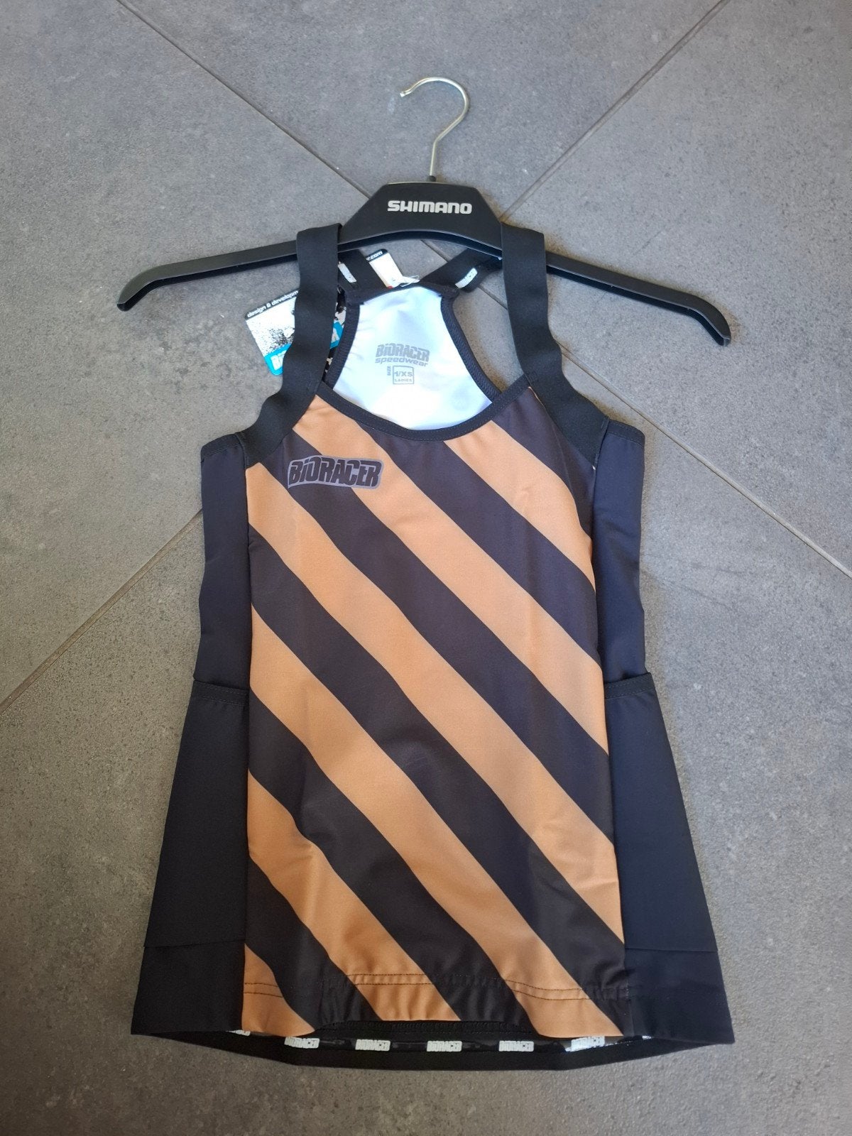 Bioracer zomer wielershirt nieuw maat xs dames