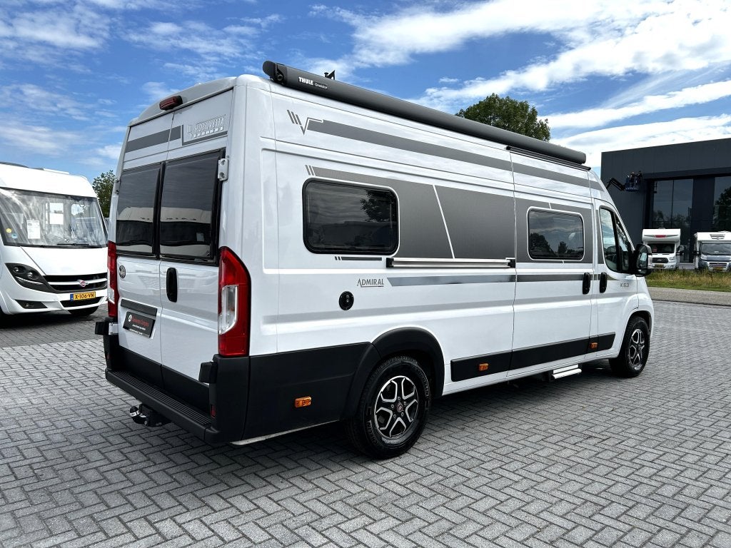 Mobilvetta Admiral K 6.3 enkele-bedden/2026/zeer uniek!, Buscamper of Camperbus, Fiat, Tot en met 2, 6 tot 7 meter