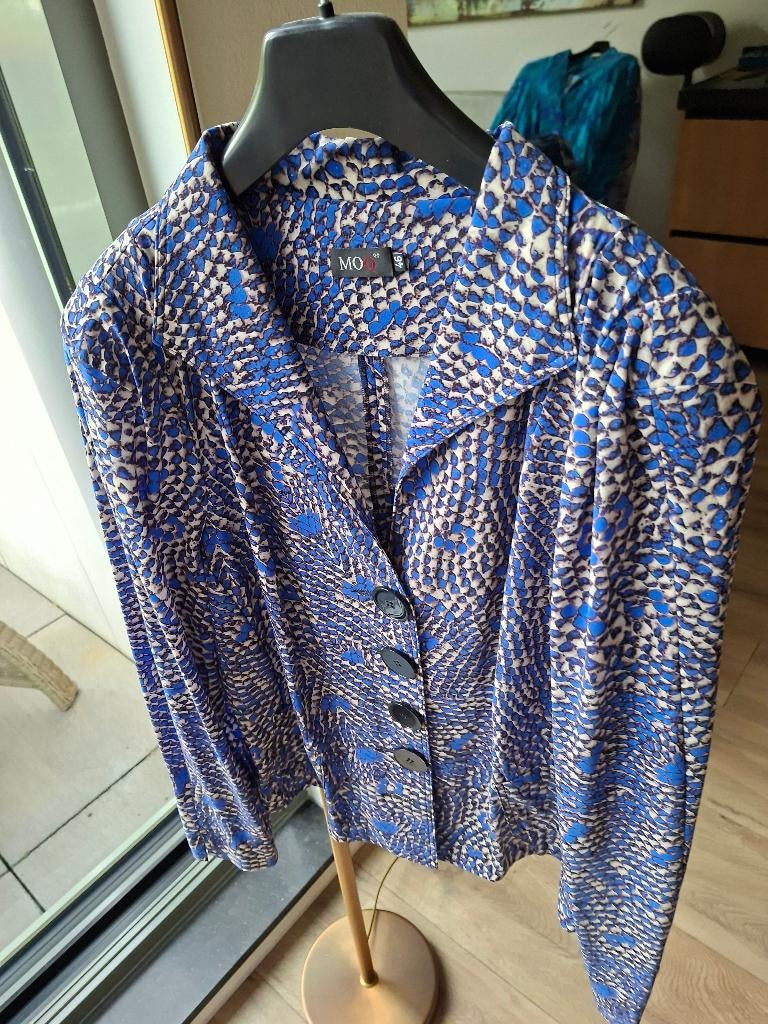 MOQ DAMESJASJE, Kleding | Dames, Jassen | Zomer, Nieuw, Maat 46/48 (XL) of groter, Paars, Ophalen of Verzenden