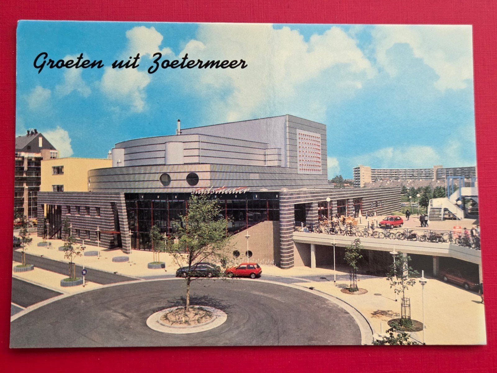 Zoetermeer Stadstheater, Verzamelen, Ansichtkaarten | Nederland, Verzenden, 1960 tot 1980, Zuid-Holland
