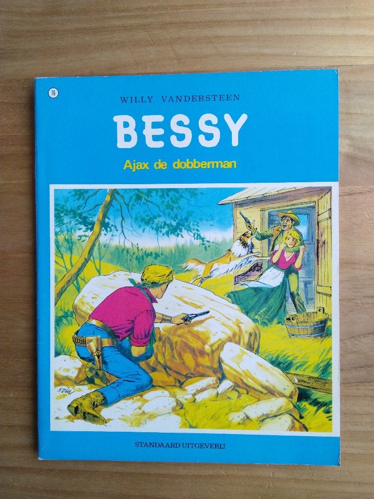 Bessy -76- Ajax de dobberman, Boeken, Eén stripboek, Ophalen, Gelezen