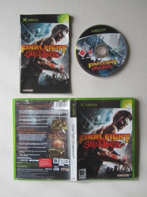 Final Fight Xbox, Gebruikt, Vanaf 18 jaar, Vechten, 2 spelers
