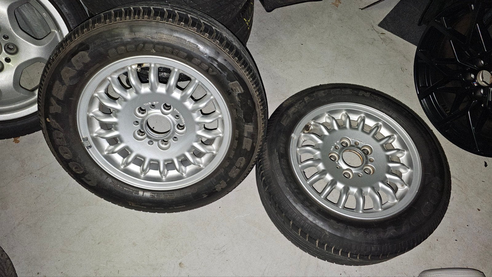 2x 15 inch BMW E36 Velgen - Reservewielen, Auto-onderdelen, Ophalen, Gebruikt, BMW