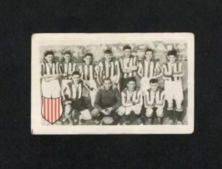 Voetbalplaatje Rigtersbleek 1930/1931 (334)., Ophalen of Verzenden, Zo goed als nieuw
