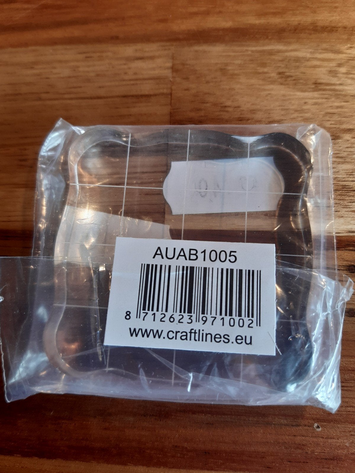 Kleine acryl blok voor stempels - Craftlines AUAB1005, Hobby en Vrije tijd, Ophalen of Verzenden, Nieuw, Inkt, Foam of Stempelhouder