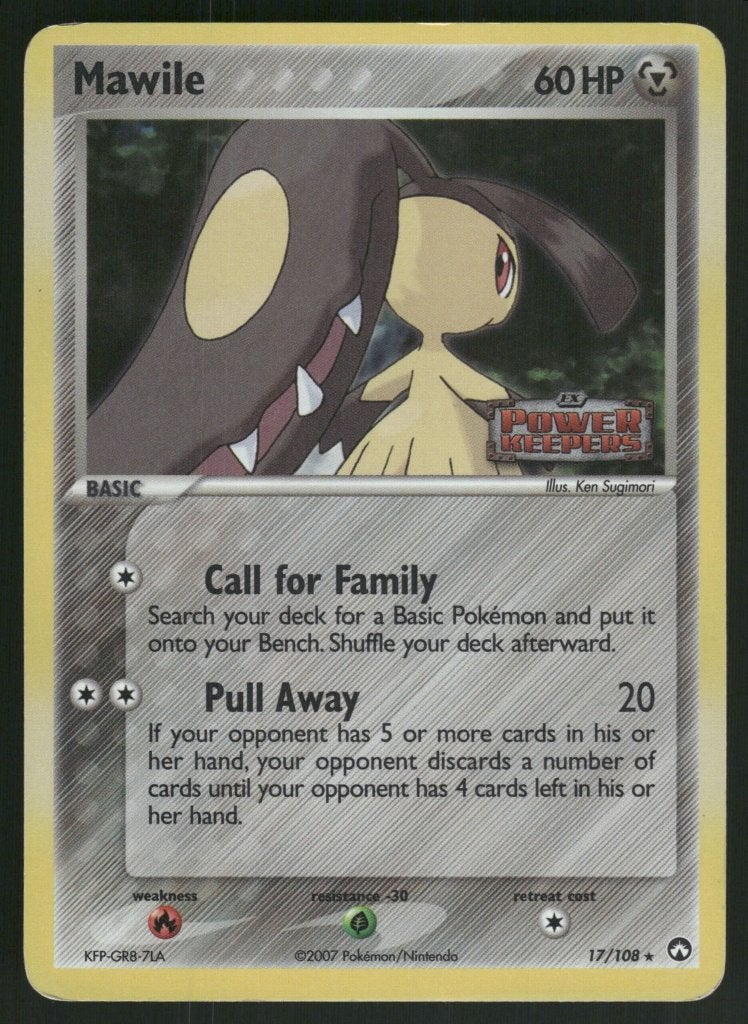 Mawile 17/108 - Power Keepers (Reverse Holo) (NM), Verzenden, Gebruikt