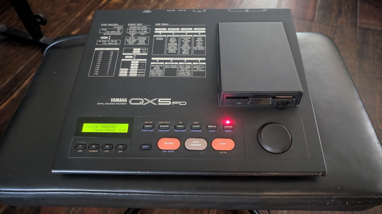 Yamaha QX5FD midi sequencer, Muziek en Instrumenten, Synthesizers, Gebruikt, 61 toetsen, Yamaha, Ophalen of Verzenden