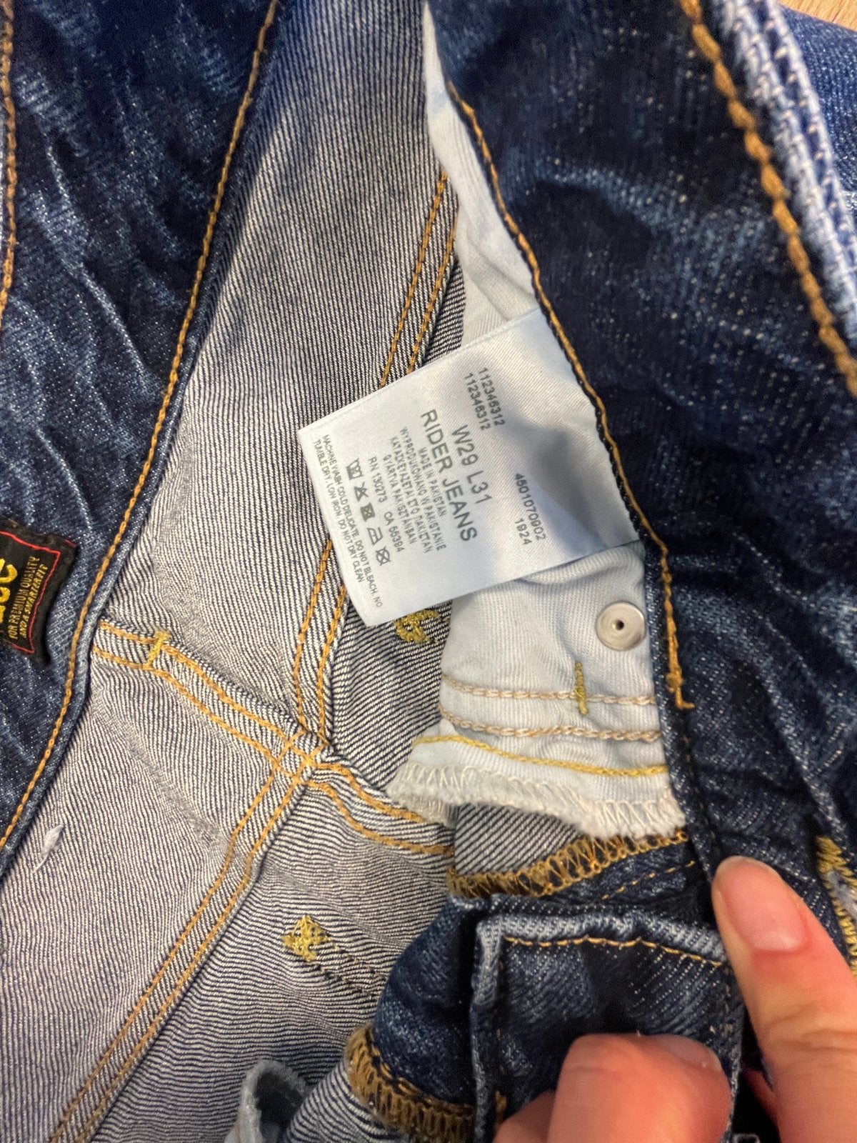 Lee Rider Jeans W29 L31 - Zo goed als nieuw, Ophalen of Verzenden, Zo goed als nieuw, Blauw, W32 (confectie 46) of kleiner