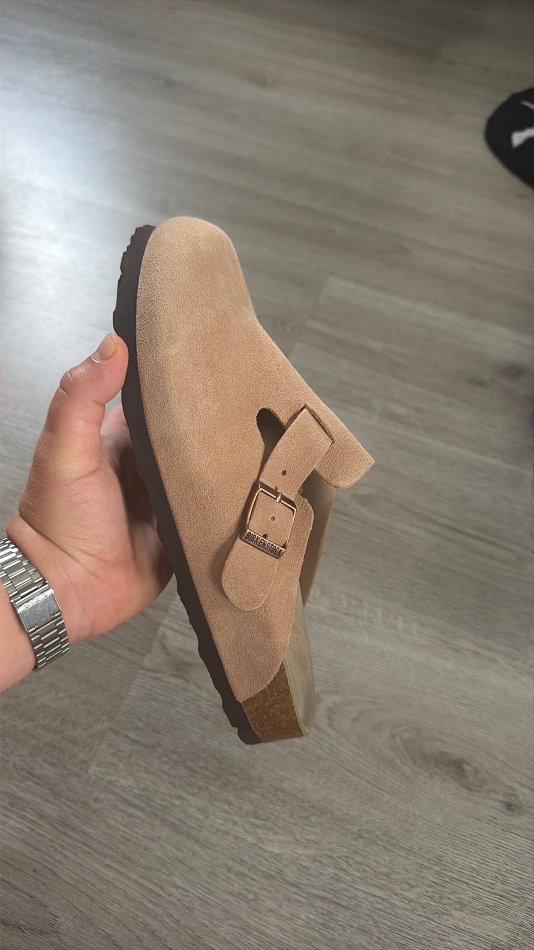 Birkenstock boston mud maat 40, Ophalen of Verzenden, Zo goed als nieuw, Sandalen of Muiltjes