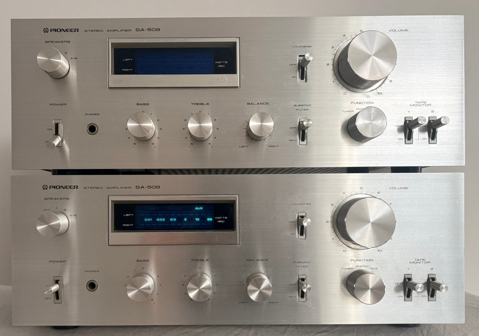 Foto 2 van 2 Pioneer SA-508 Stereo Amplifier €200,00