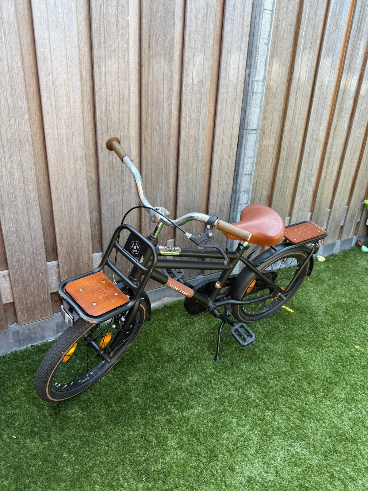 Jongens fiets, Ophalen, Gebruikt, 18 inch