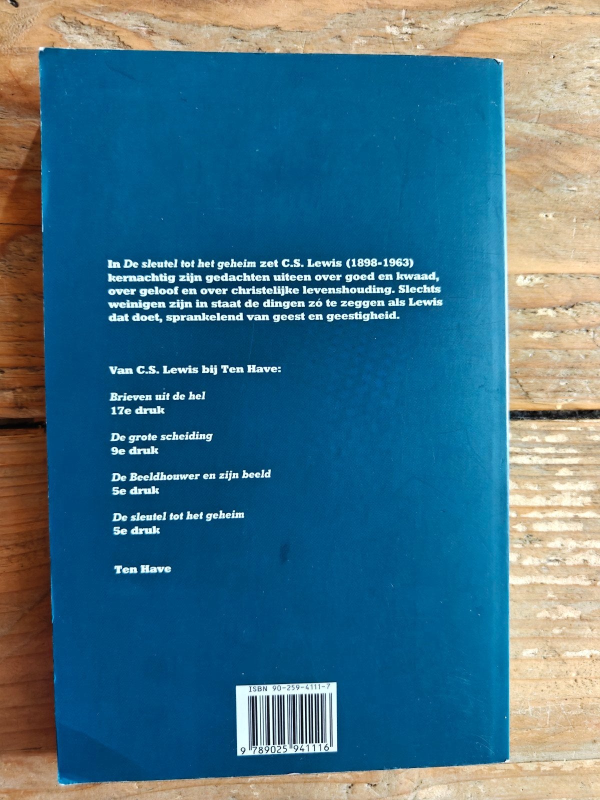 De sleutel tot het geheim., Boeken, Ophalen of Verzenden