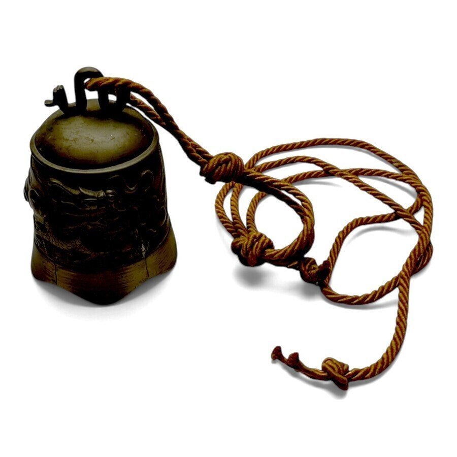 Antieke koperen Oosterse tempelbel, Ophalen of Verzenden, Koper