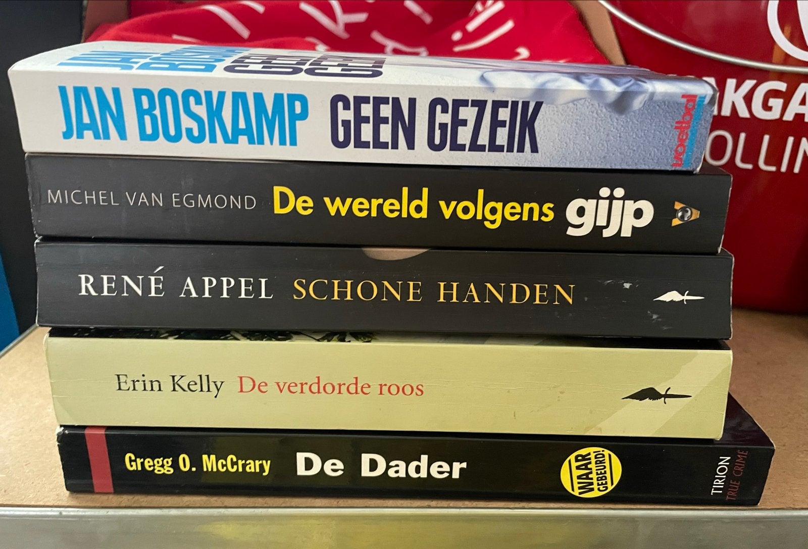 Boeken: Jan Boskamp, Michel van Egmond, René Appel e.a., Ophalen, Gelezen, Nederland