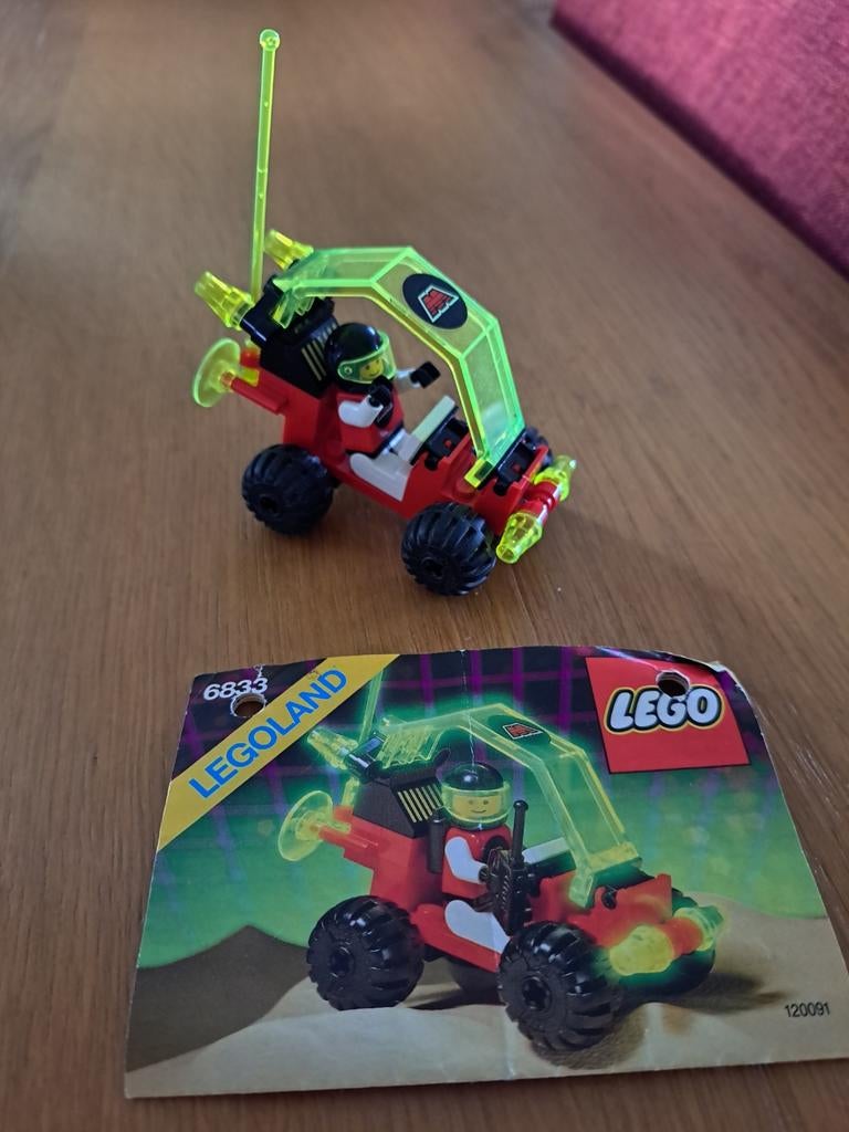 LEGO Space Patroller set 6833 (ruimte auto), Ophalen of Verzenden, Gebruikt, Complete set, Lego