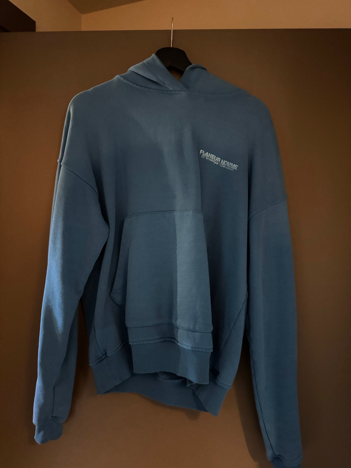 Flaneur Homme hoodie - Blauw maat XS- Zo goed als nieuw, Kleding | Heren, Ophalen of Verzenden, Zo goed als nieuw