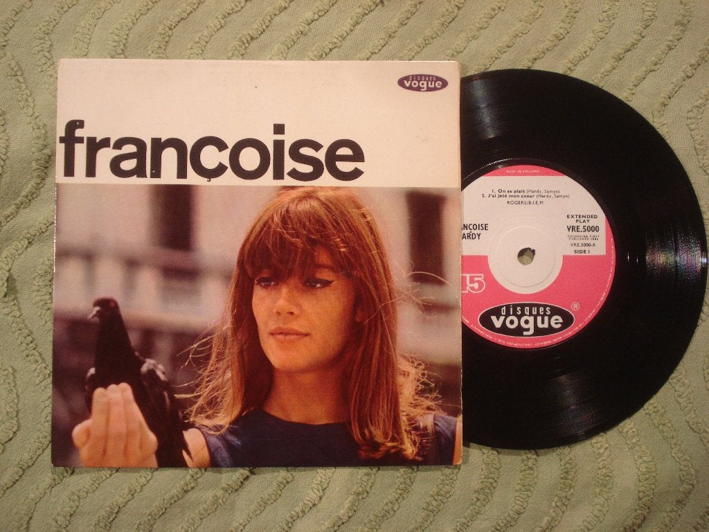 Françoise Hardy 7" Vinyl EP: ‘On se plait’ (UK), Cd's en Dvd's, 7 inch, Ophalen of Verzenden, Zo goed als nieuw, EP