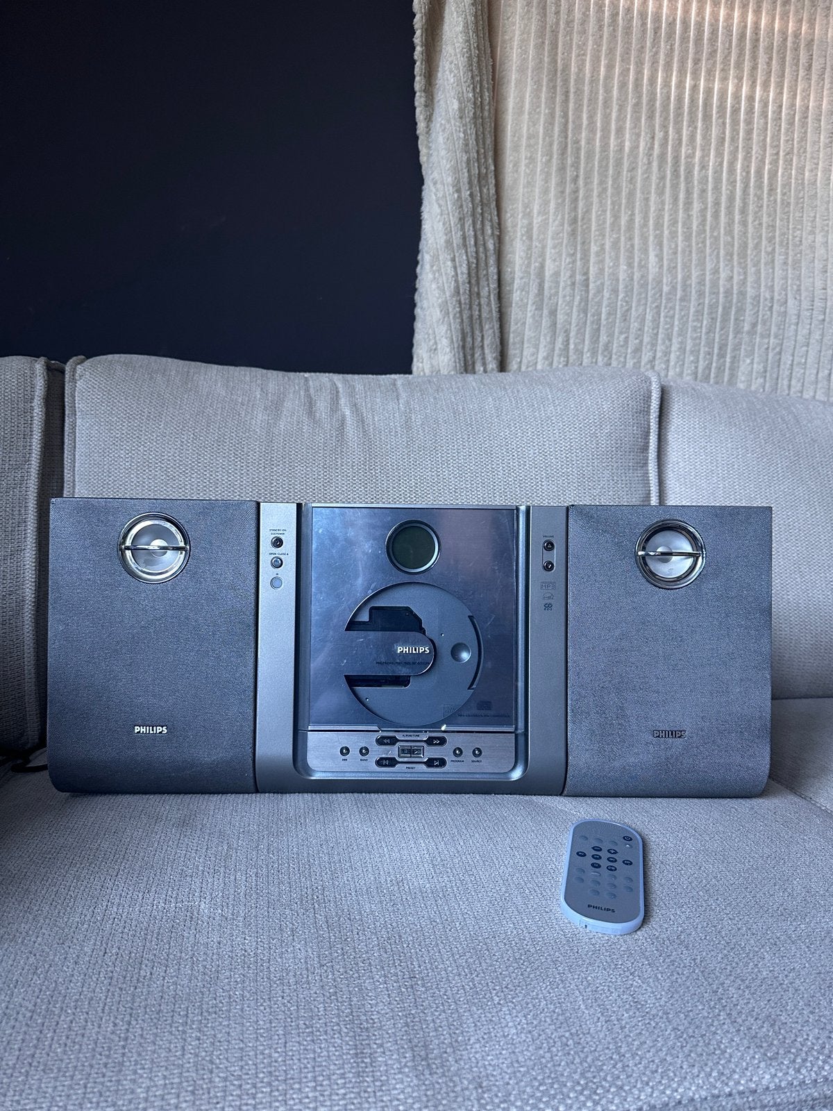 Philips mcm240 CD speler (deur defect), Ophalen, Philips, Gebruikt, Microset