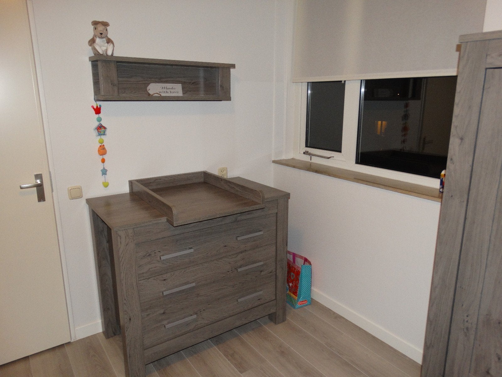 Complete Babykamer TWF: Ledikant, Kast, Commode, Kinderen en Baby's, Kinderkamer | Complete kinderkamers, Ophalen, Zo goed als nieuw