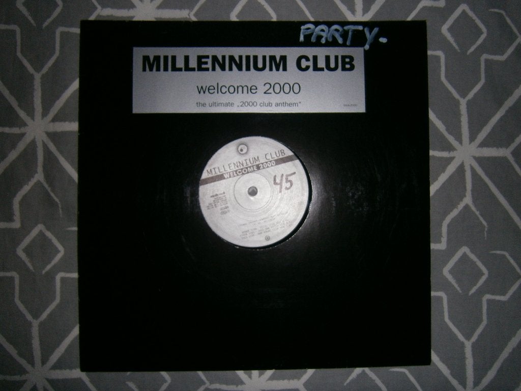 Millennium Club – Welcome 2000. Trance, Club / Tech Trance, Ophalen, Trance, Inclusief binnenhoes, Zo goed als nieuw