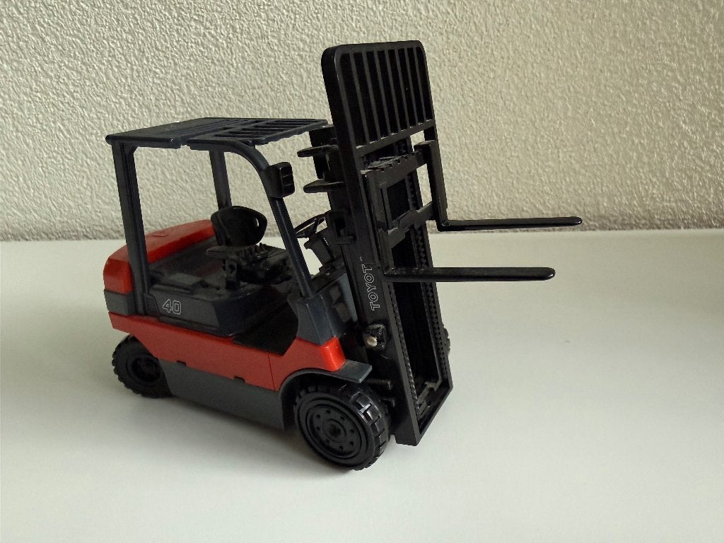 Schaalmodel Toyota 7FBMF forklift / heftruck (1:25), Ophalen of Verzenden, Gebruikt, Overige typen