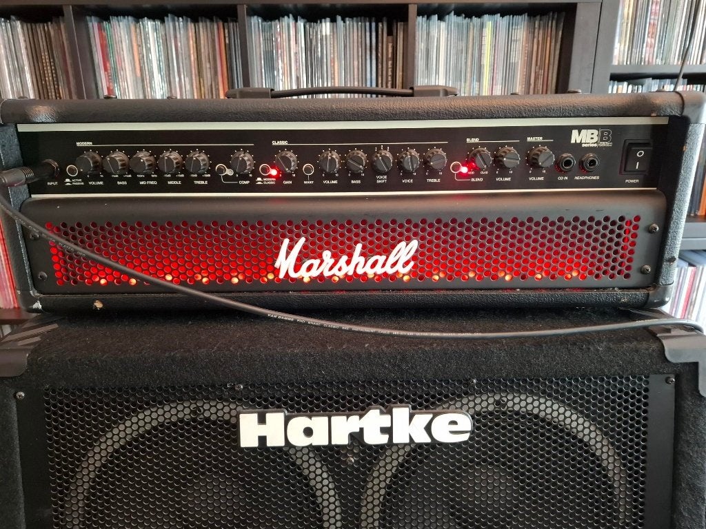 Marshall MB450H basversterker head – 450 watt