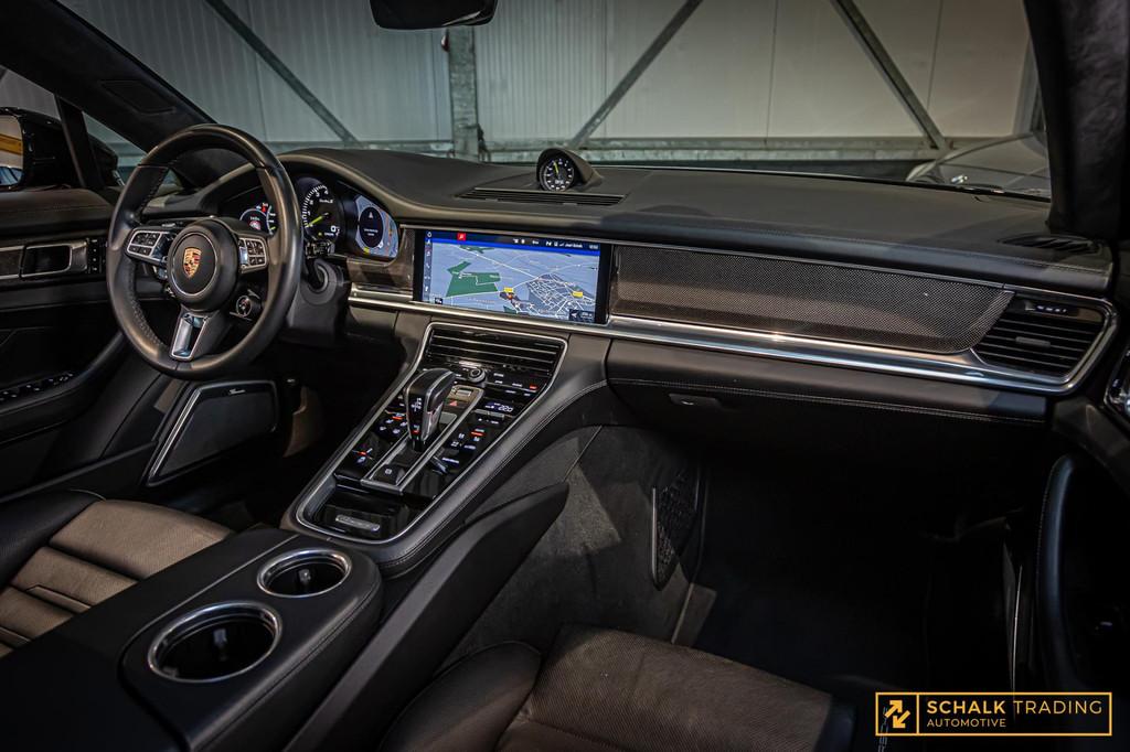 Porsche Panamera Sport Turismo 4.0 Turbo S E-Hybrid|Pano|Cer, Auto's, Porsche, Automaat, Gebruikt, Zwart, Vierwielaandrijving
