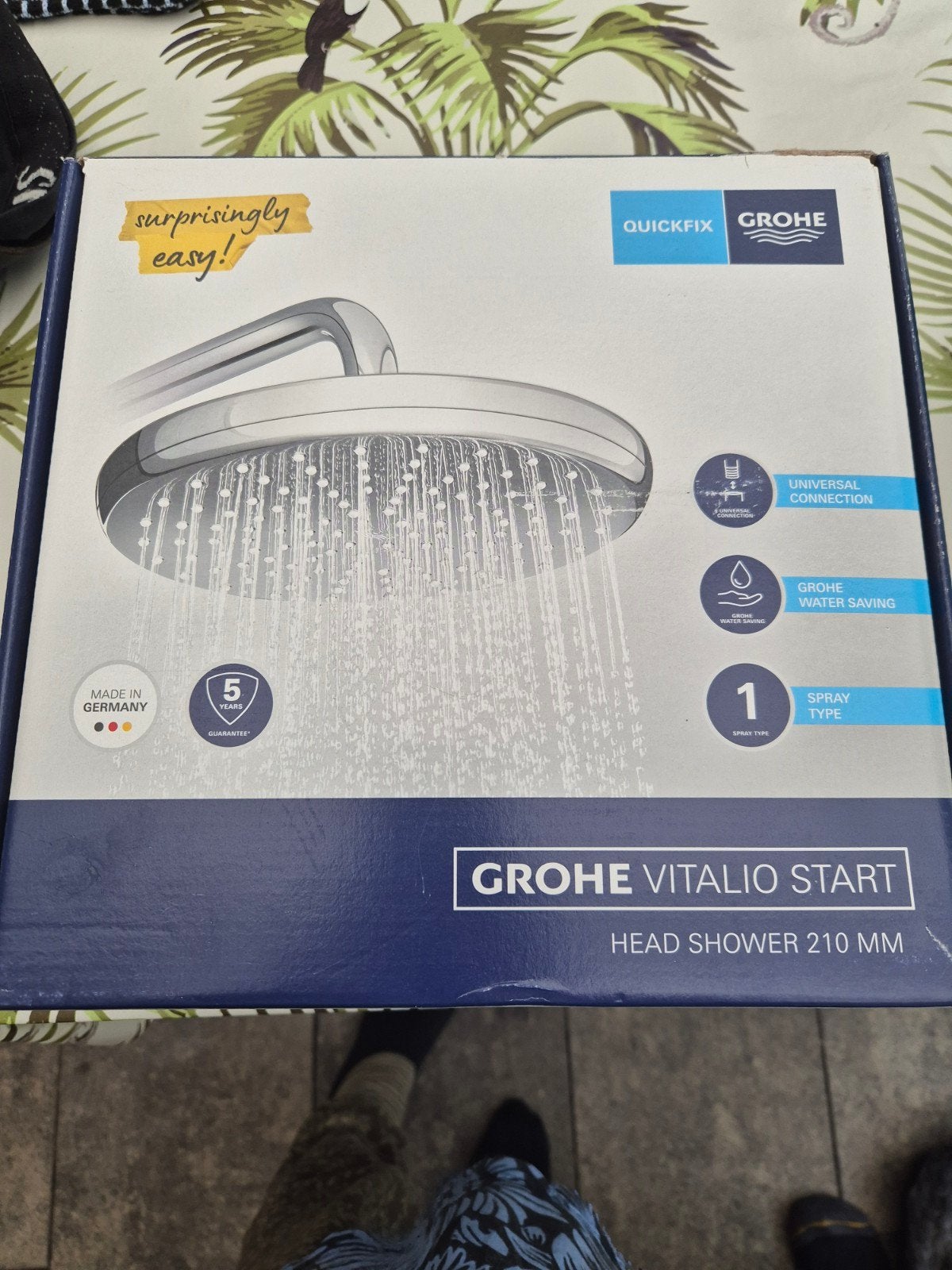 Grohe Vitalio Start Hoofddouche 210 mm - Nieuw, Ophalen of Verzenden, Nieuw, Chroom, Douche