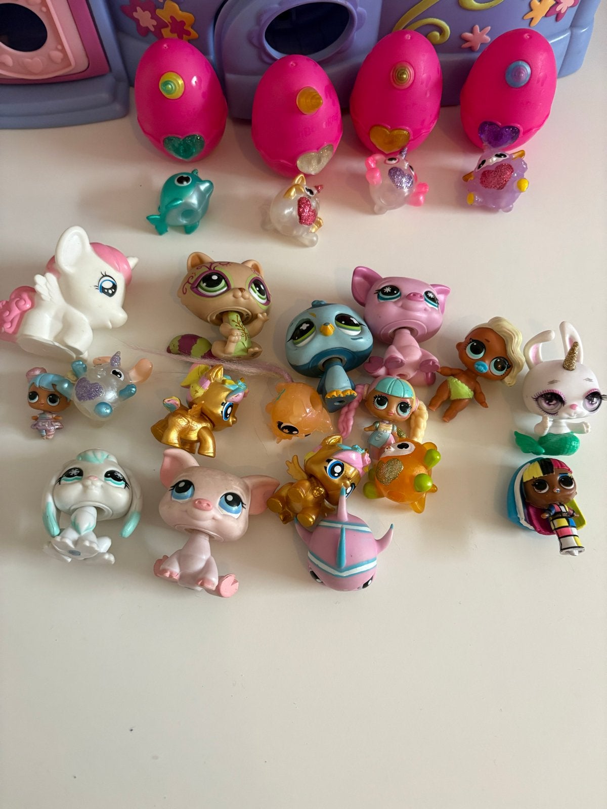 Hamsterhuis met poppetjes - Little Pet Lovin Playhouse, Ophalen, Gebruikt