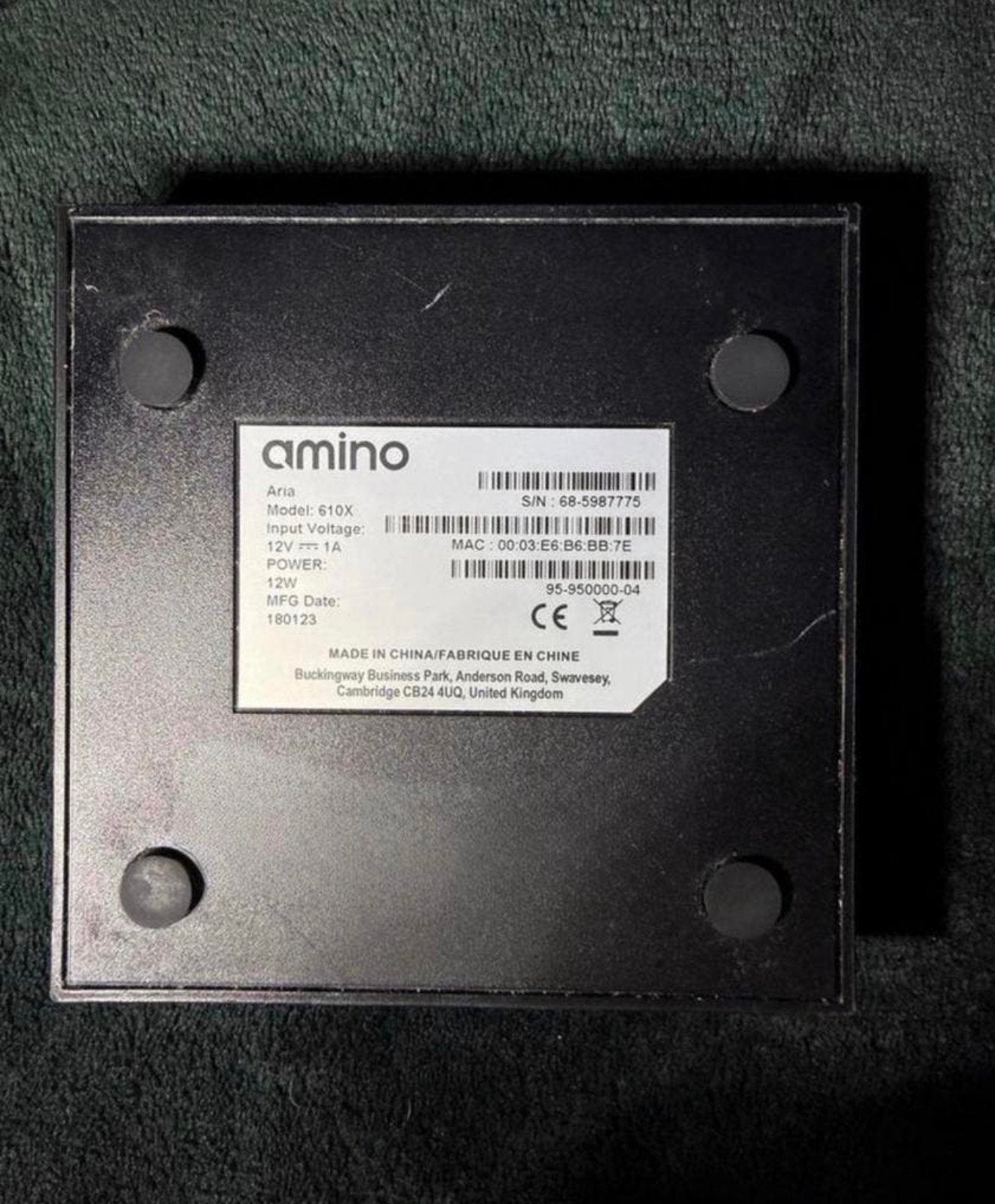 Amino 610x, 1 speler, Ophalen of Verzenden, Gebruikt, Vanaf 3 jaar